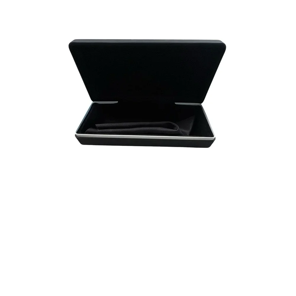 Givenchy Paris Black Hard Shell Eyeglasses Sunglasses Case w/ Cloth
